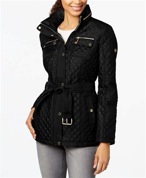 jackets de mujer macy's michael kors|Michael Kors ladies padded coats.